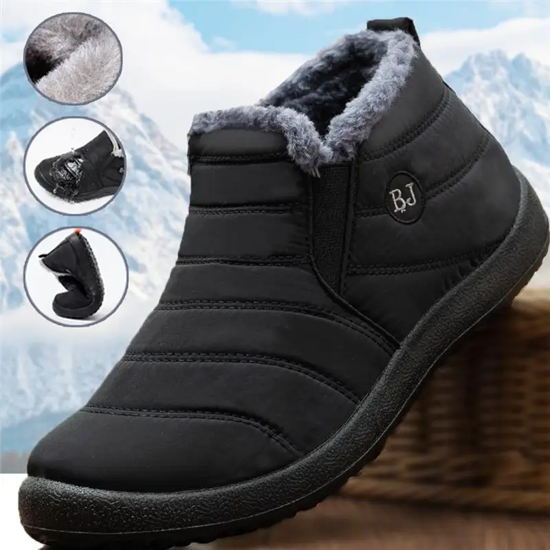 Waterproof Winter Boot - Bottes de neige montantes pour hommes,