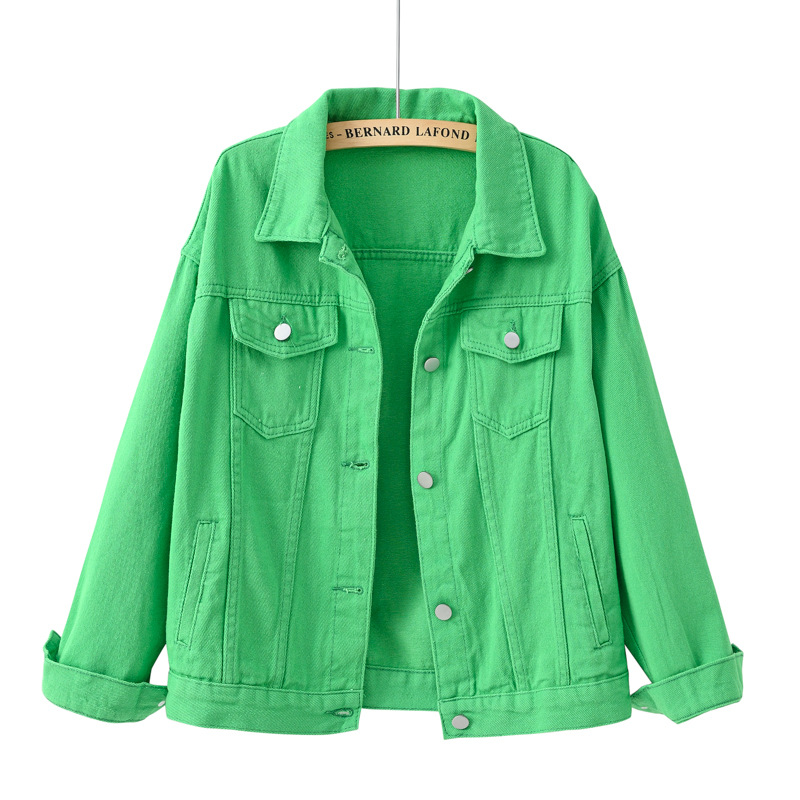 Down Jacket Packable - Manteau en jean court pour femme,
