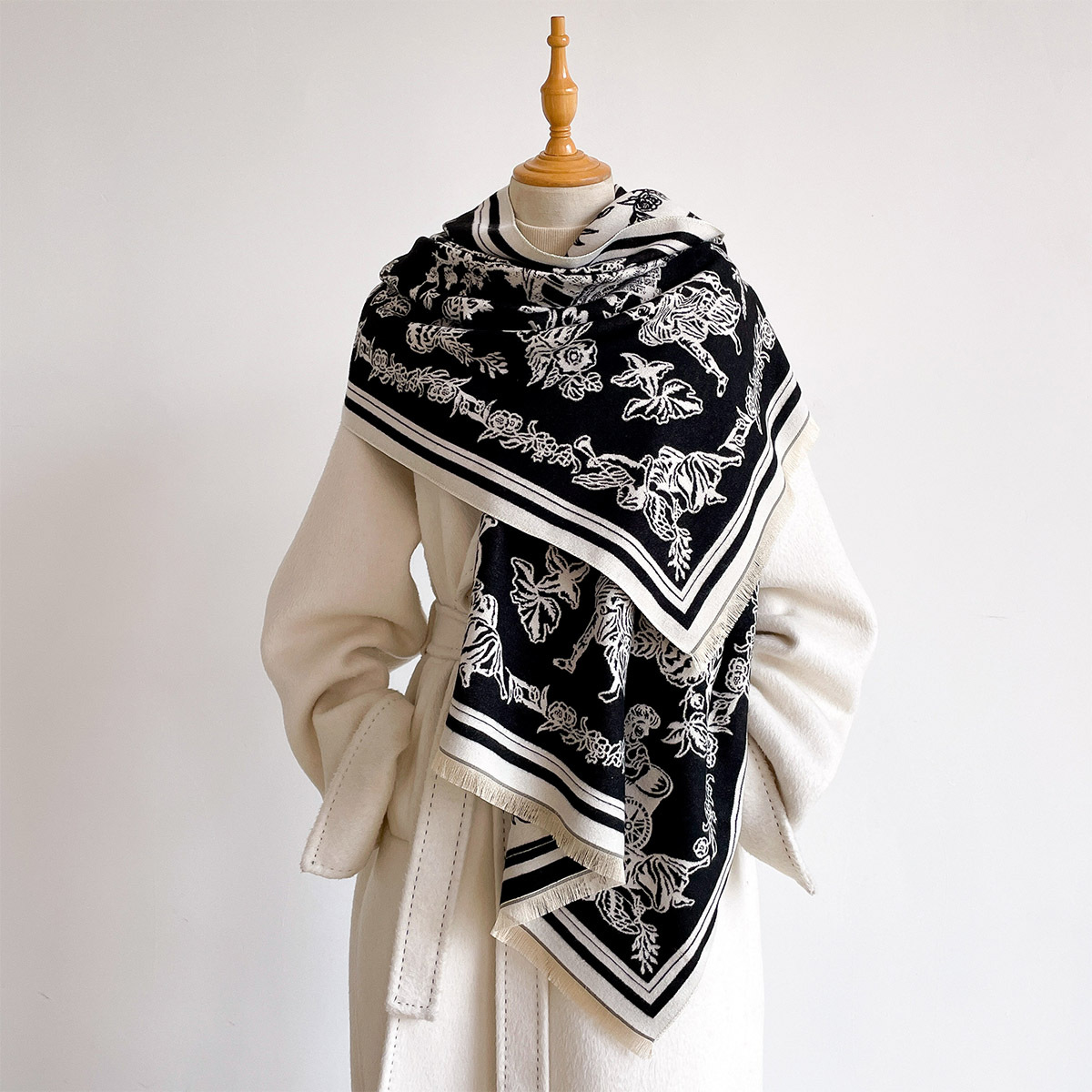 Écharpe, Hijab, Pashmina, Band - Cashmere Pashmina Wrap avis et prix