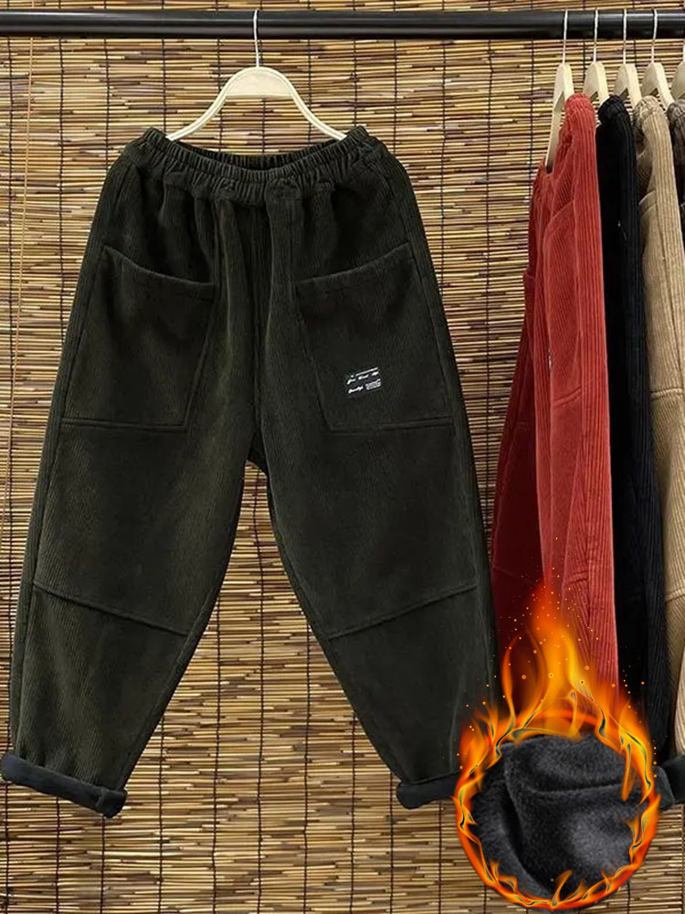 Pantalon sarouel en velours cô - Corduroy Pant Warm avis et prix