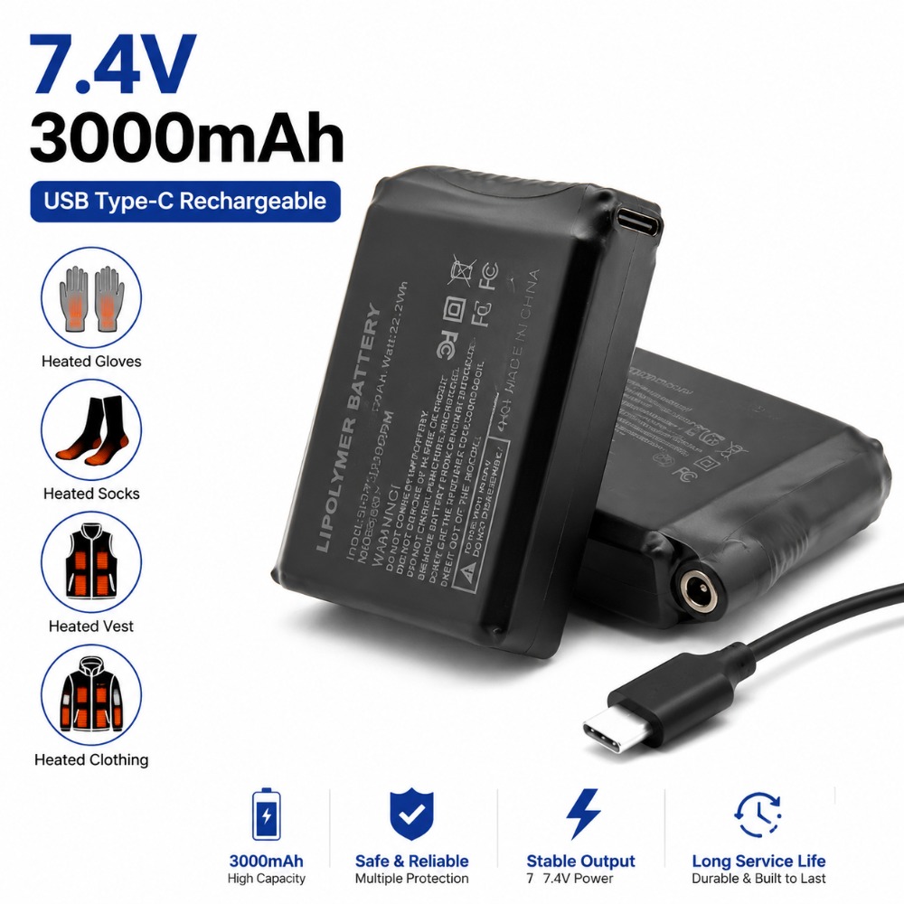 Batterie au lithium pour gants - Heated Vest Battery avis et prix