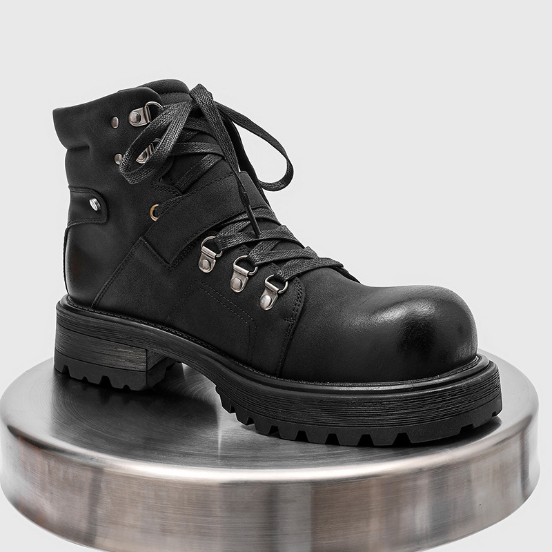 Marque hommes bottes en cuir m - Waterproof Winter Boot avis et prix